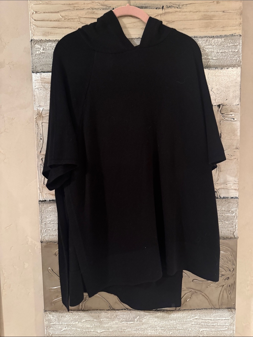 NWT lululemon opened up poncho sweater with hood